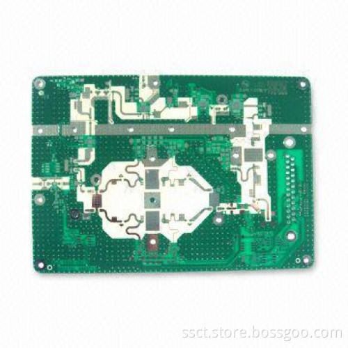 High Frequency Double-sided PCB with Minimum Diameter of 0.35mm